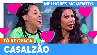 PEPECOTAS! Marraia e Sonaira são um CASALZÃO! | Tô De Graça | Melhores Momentos