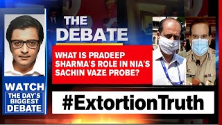 What Is Pradeep Sharma's Role In NIA's Sachin Vaze Probe? | Arnab Goswami Debates