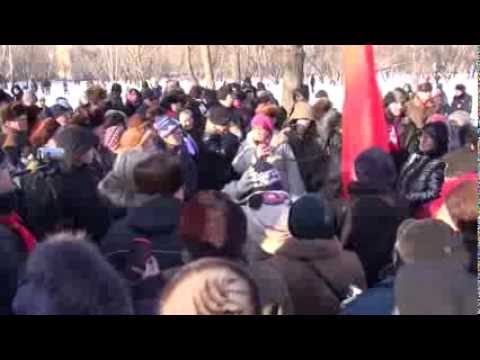 Митинг в защиту Булонского леса