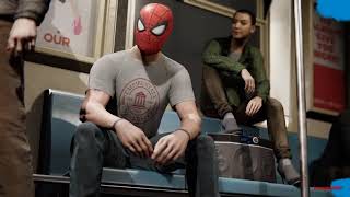 All Spider-Man Suits & Subway Scenes PS4 screenshot 5
