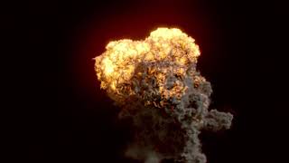 Houdini pyro - large explosion