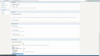 Choose Leaf Template When Creating New WordPress Pages [Headway Theme]