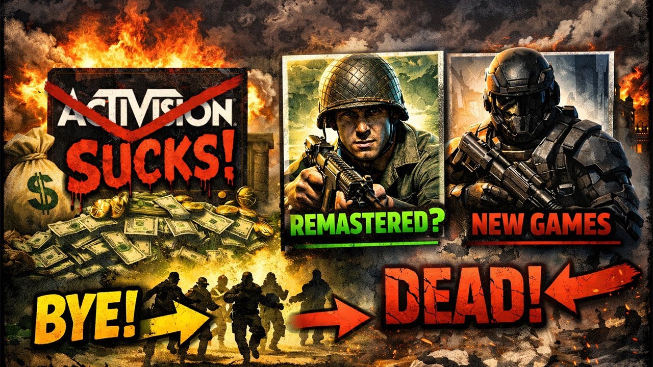 Activision WILL NEVER Remaster Another Call of Duty...
