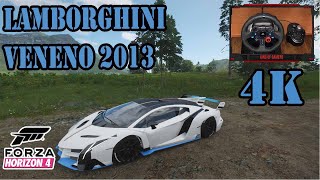 Forza Horizon 4 - Lamborghini Veneno!!! Test Drive with Logitech G29 Driving Force! 2106p60FPS