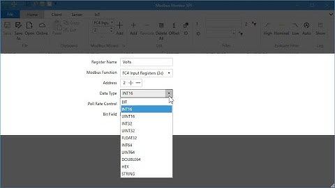 Use Modbus Wizard to convert Standard Modbus Address into Six-digit Modbus Address