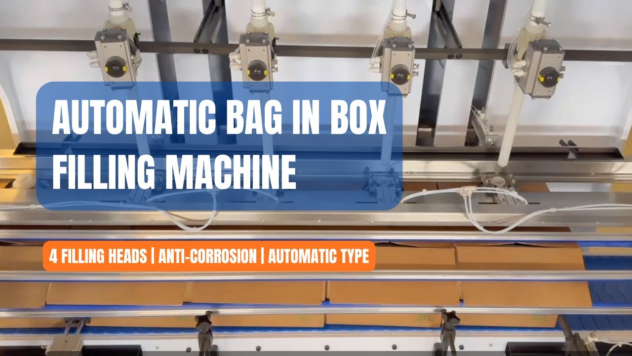 Automatic Bag in Box Filling Machine | 4 Head Anti-Corrosion Filling System