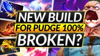 NEW PUDGE BUILD to ABUSE Before It Gets Nerfed in Patch 7.30 - Dota 2 Guide