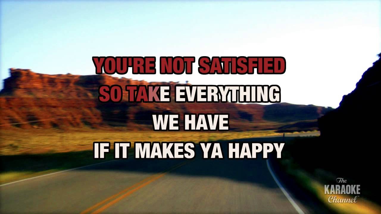 Sticks And Stones in the Style of "Tracy Lawrence" with lyrics (with