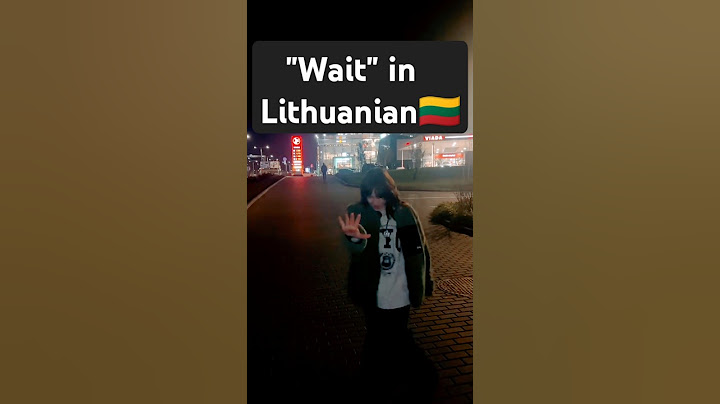 This is how "Wait" sounds in Lithuanian 🤣🇱🇹 #lithuaniaviral #lithuania #viral #wait #meme #funny