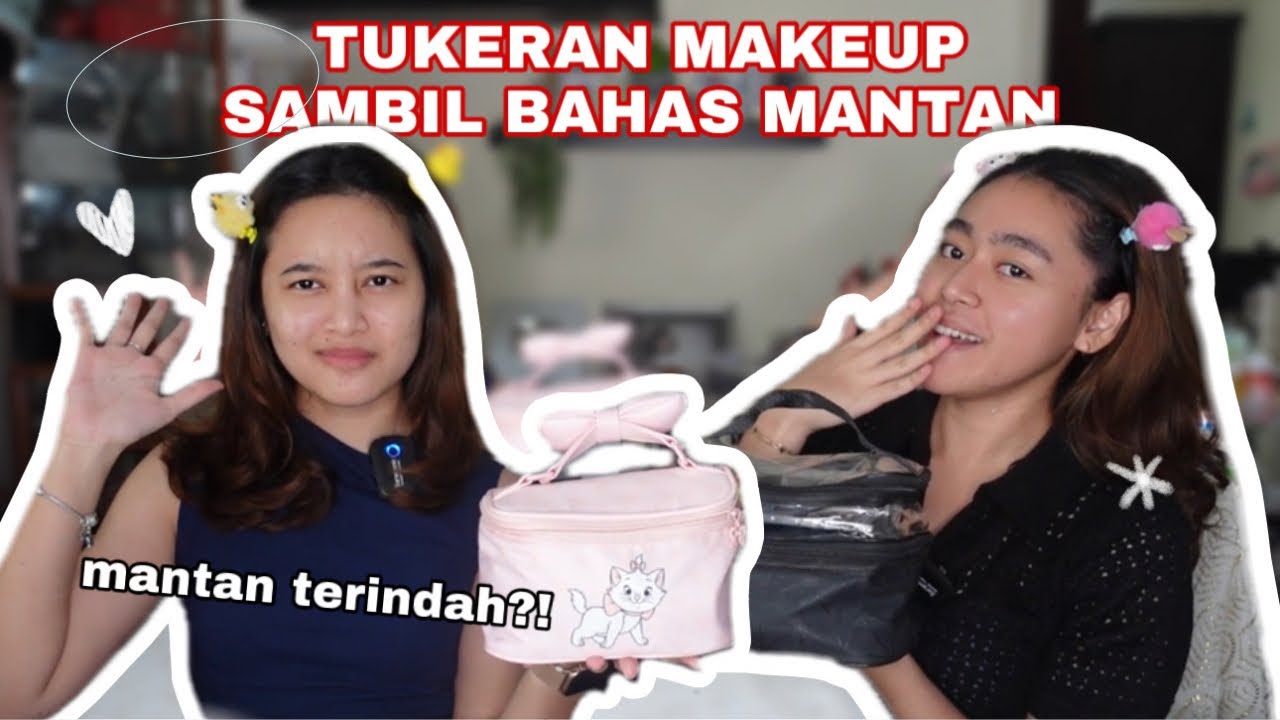 TUKER MAKEUP SAMBIL TUKER PIKIRAN SAMA SAHABAT KANDUNG?? | Aurelliaurel