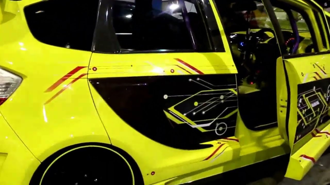 Gambar Modifikasi Kontes Honda Jazz Terlengkap Modifikasi Mobil Sedan