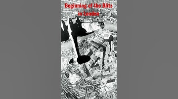 Beginning of the Blitz in London