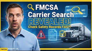 FMCSA Carrier Search: How to Check Safety Records & Stay Compliant!