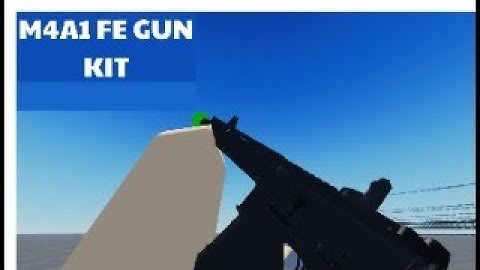 Make your FPS game with FE gun kit! | Roblox Studio + blender