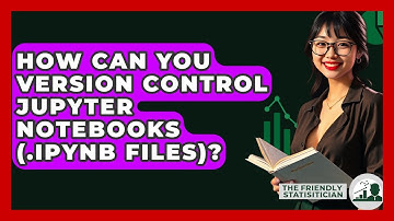 How Can You Version Control Jupyter Notebooks (.ipynb Files)? - The Friendly Statistician