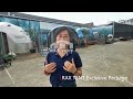 How rax tent pack the tempered glass of the glass dome tent