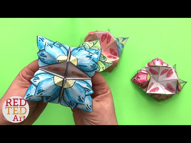 Easy RAINBOW Origami Photo Album DIY - Mini Photo Album DIY 