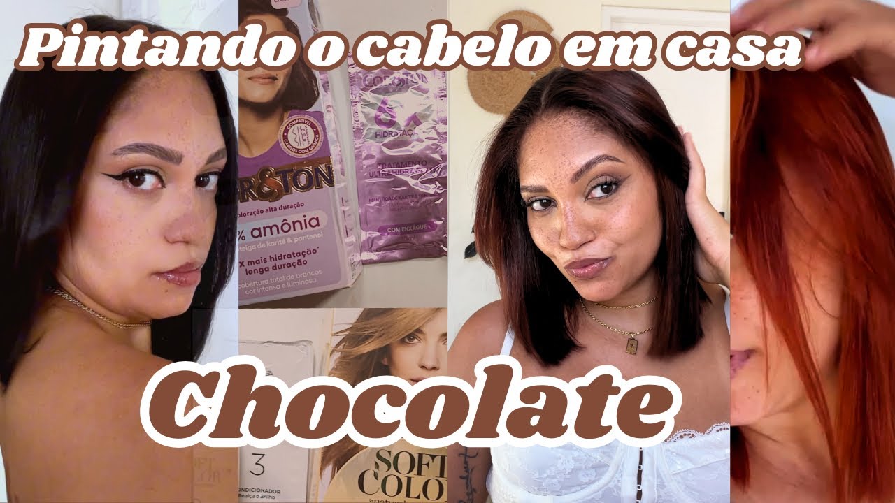 Transformação Radical : Saindo do preto para o chocolate ✨🍫| Meu cabelo emburrachou!😱