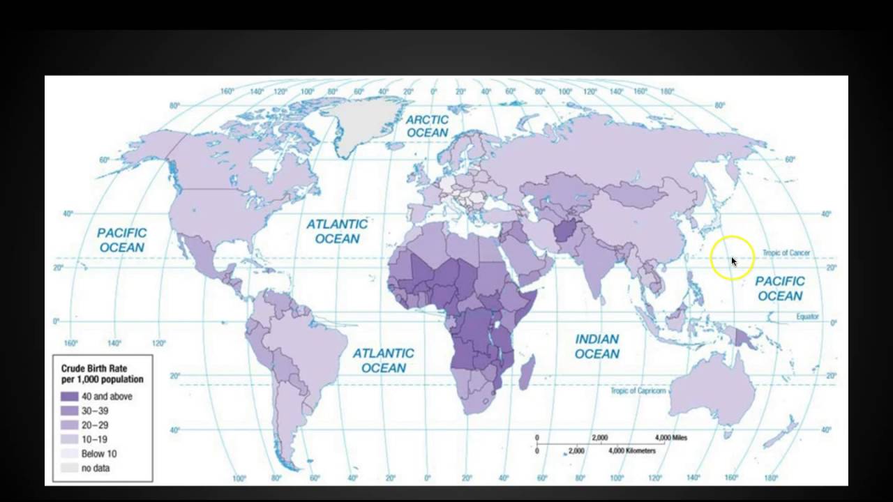 Chapter 2 Key Issue 2 Population AP Human Geography YouTube