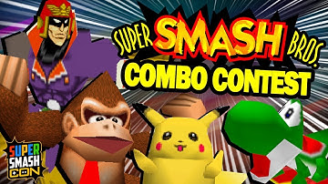 THE BEST SMASH 64 COMBOS!! | Smash Con 2019 Smash 64 Combo Contest Highlights
