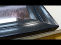 Making a picture frame (make molding on the table saw)