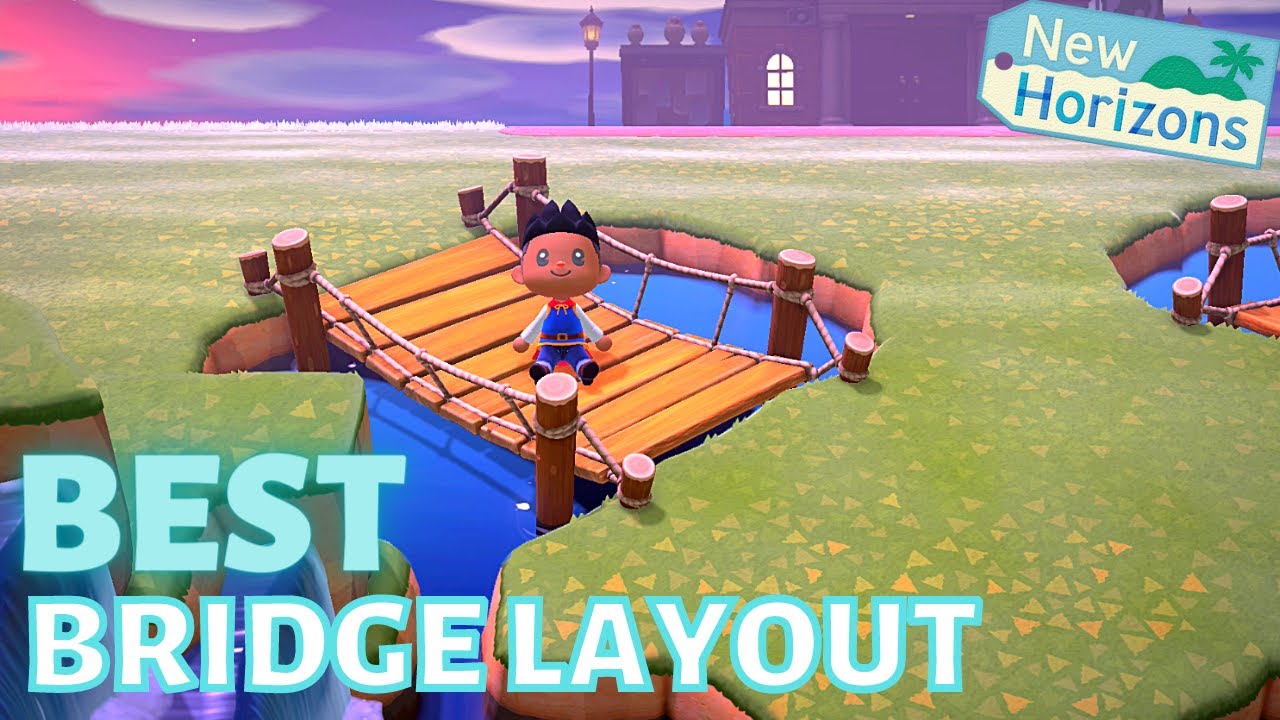 HOW TO DESIGN the Best Bridge Layout - ACNH Tips and Tricks Tutorial
