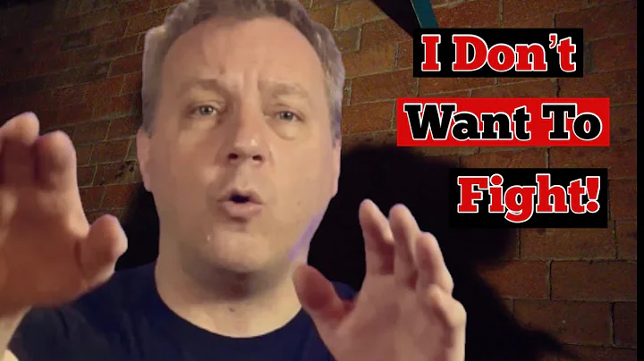 How to De-escalate a Fight and Talk your way out