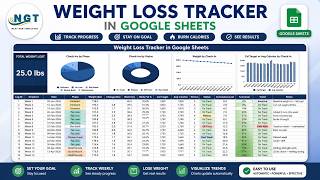 Weight Loss Tracker in Google Sheets