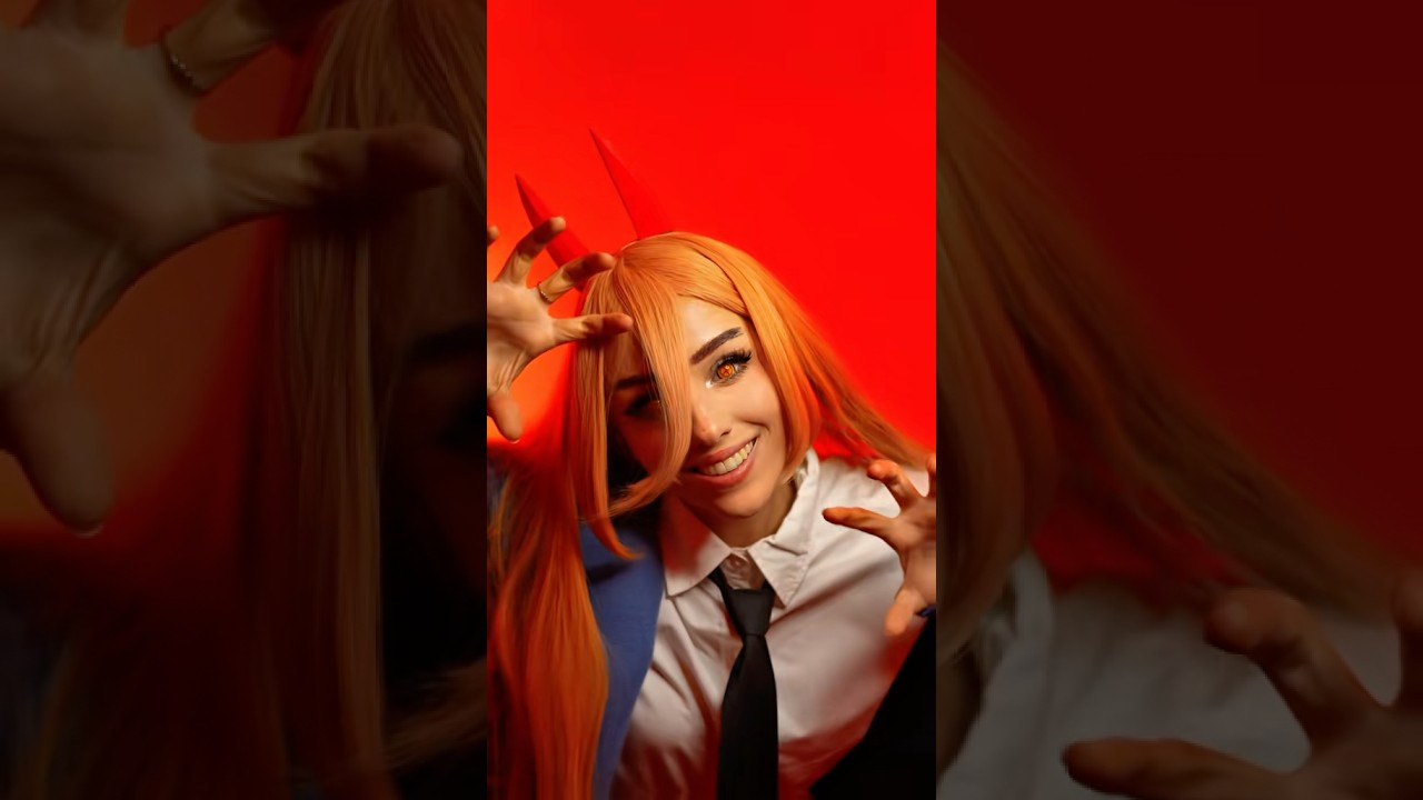 Boo 👻 #chainsawman #chainsawmancosplay #power #cosplaytransformation #anime