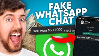 How to Make Fake Whatsapp Chat Conversation screenshot 2