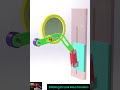 Sliding Crank Mechanism Animation | Mechanical Engineering Motion Explained #shorts