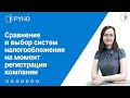 Регистрационные данные. Выписка ЕГРЮЛ. Сравнение систем налогообложения | Анастасия Литвинова. РУНО