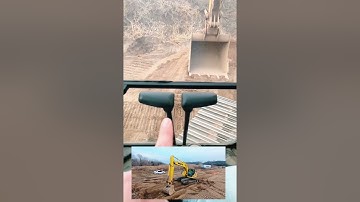 How to do excavator jump turn!  learnontiktok tiktoktaughtme edutok  construction #SHORTS