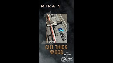 How I cut 1" Wood with my #aeonlaser Mira 9! #lasercutting #lasermachine #lasercut
