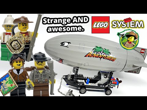 Rare LEGO Adventurers 1999 Expedition Balloon review! Weird and GREAT!