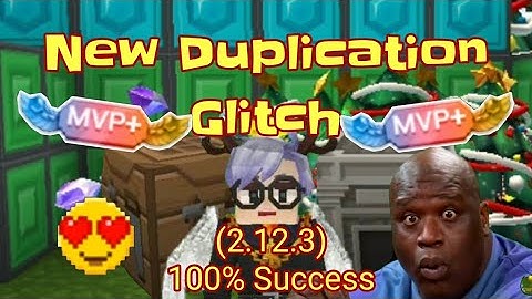 New Duplication Glitch 😳😱👑 In Skyblock!! - 💯% Successful (2.12.3)| Blockman Go | Skyblock |