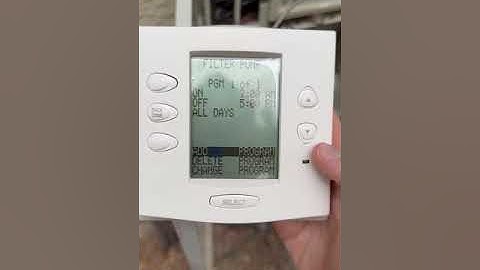 Programming Jandy Aqualink RS with  OneTouch controller