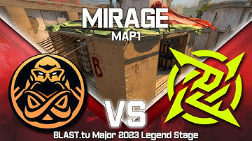 ENCE vs NIP - HIGHLIGHTS - Mirage - BLAST Major Legends Stage