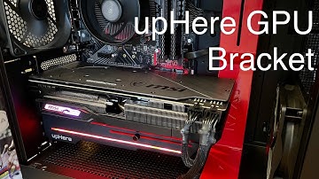 upHere RGB GPU-beugel - Repareer GPU-doorzakking op een stijlvolle manier!