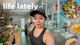 Life Lately | Manila recap, Run Clubs in Tokyo, Cafes