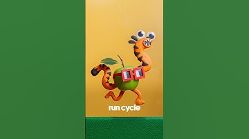 How I made a TIGERWORM run cycle #stopmotion #runcycle #characteranimation