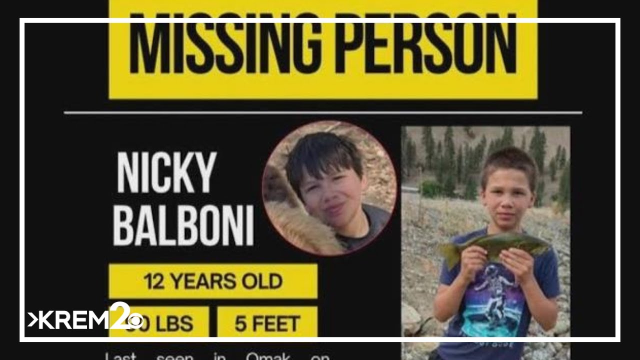 Omak police searching for missing 12-year-old - YouTube