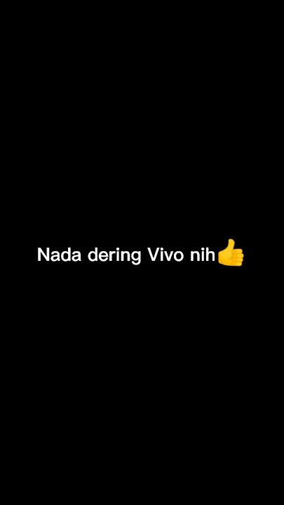 nada dering Vivo keren