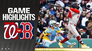Nationals vs. Red Sox Game Highlights (5/11/24) | MLB Highlights