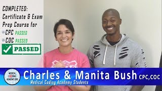 Medical Coding Success Stories: Charles & Manita Bush