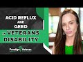 Acid reflux and gastroesophageal reflux gerd in veterans disability