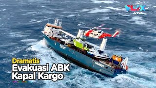 Terombang  Ambing di Laut Lepas! Begini Penyelamatan Kapal Kargo di Norwegia