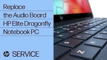 Replace the Audio Board | HP Elite Dragonfly Notebook PC | HP
