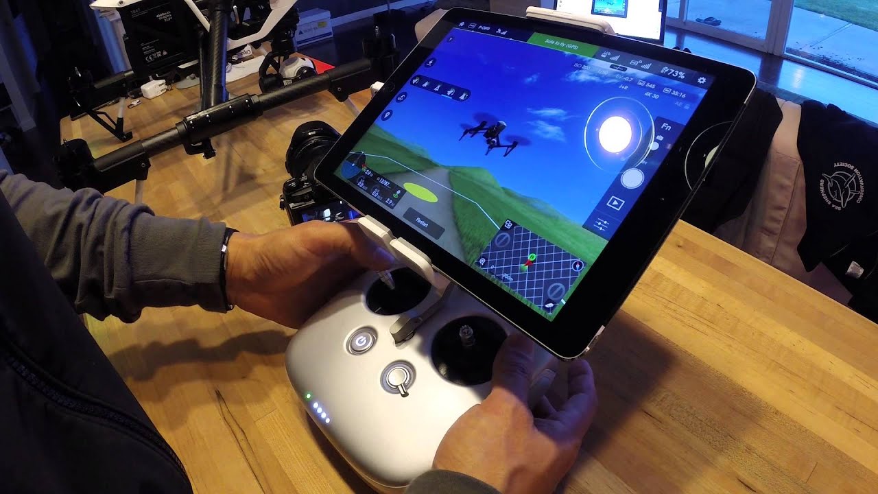 DJI Pilot, Inspire 1 Flight Simulator Demo - YouTube