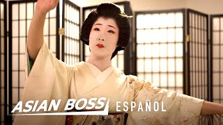 Conoce a una Geisha japonesa en la vida real |  Asian Boss Español